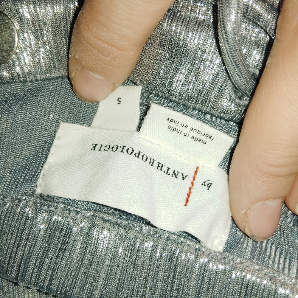 ANTHROPOLOGY Liquid Shine Parachute Pants - Small - Picture 12 of 12